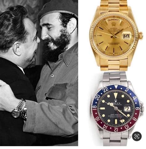 fidel castro two rolex why|Fidel Castro 2 watches.